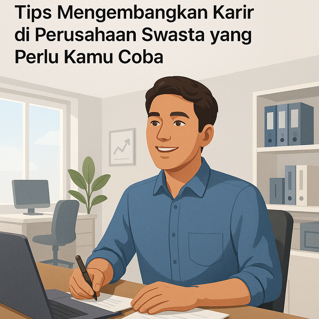 Ilustrasi Tips Mengembangkan Karir di Perusahaan Swasta yang Perlu Kamu Coba untuk kategori karir